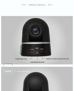 กล้องถ่ายทอดสด PTZ กล้องวิดีโอระบบ vmix ซูม20x ระบบการประชุมทางเสียง PTZ ระบบการประชุม PTZ กล้อง PTZ 4K - Product Image 5
