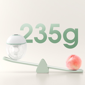 Pompe portable et mains libres avec aspiration inclinable Pompe d'allaitement électrique sans fil pour bébé - Product Image 6