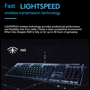 罗技G913 TKL 3型号连接光速游戏键盘全RGB光游戏玩家人体工程学Rgb背光游戏键盘 - Product Image 2