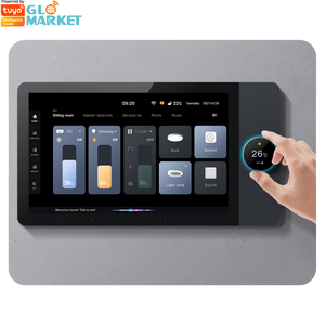 Glomarket Tuya Wifi 7 inç akıllı kontrol paneli çok fonksiyonlu WiFi ev arka plan müzik sistemi Tuya Zigbee ağ geçidi duvar Centr - Product Image 1