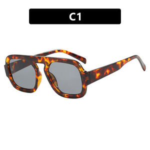 Nhà Máy Giá Rẻ Giá cổ điển Kính mát cổ điển PC Khung Kính mát unisex bán buôn biểu tượng tùy chỉnh nhựa phụ nữ Kính mát - Product Image 5