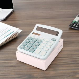 12 Digits Electronic Calculator Solar Calculator Dual Power Supply Calculator for Home Office School Financial <strong>Accounting</strong> <strong>Tools</strong> - Product Image 3