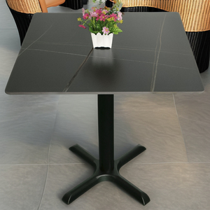 Đồ Nội Thất Ngoài Trời Vuông Carbon Thép Bàn Cà Phê Vườn <span class=keywords><strong>Patio</strong></span> Bảng Cho Trang Trại Bistro Bar Nhà Hàng Bàn Ăn - Product Image 4