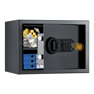 25Cm Điện Tử Sinh Trắc Học Vân Tay Nhà An Toàn Box Cho A4 Cho Tài LIỆU Tiền Mặt Tiền Lưu Trữ Với Kỹ Thuật Số Mã - Product Image 1