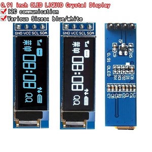 0,91 Zoll OLED-Modul 0,91 "weiß/blau OLED 128 X32 OLED LCD LED SSD1306 Anzeige modul 0,91" IIC Comm unicate für Arduino