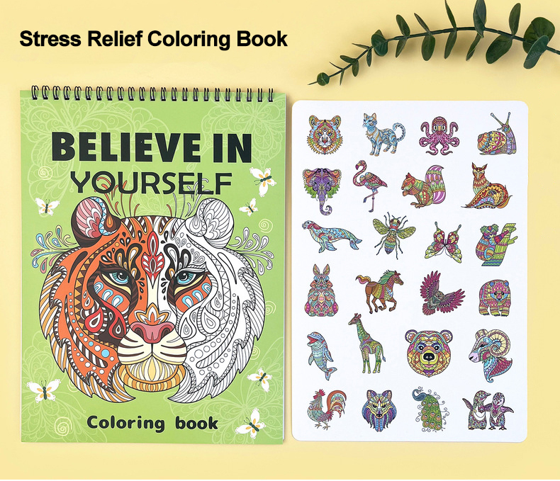 Livre de coloriage d'animaux