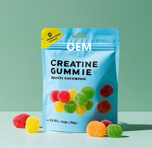 Toptan kreatin Gummies <span class=keywords><strong>Protein</strong></span> elektrolit sakızlı BCAA ön egzersiz enerji Gummies torbalı - Product Image 3