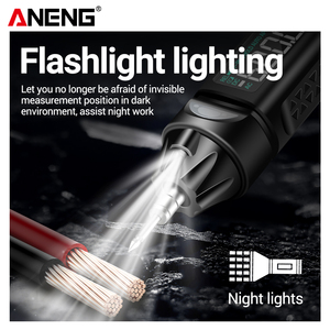 ANENG A3009 6000 Counts Digitale Sensor Pen <span class=keywords><strong>Tester</strong></span> Intelligente Spraakgeleide Multimeter met Contactloze Spanningszoemer - Product Image 4