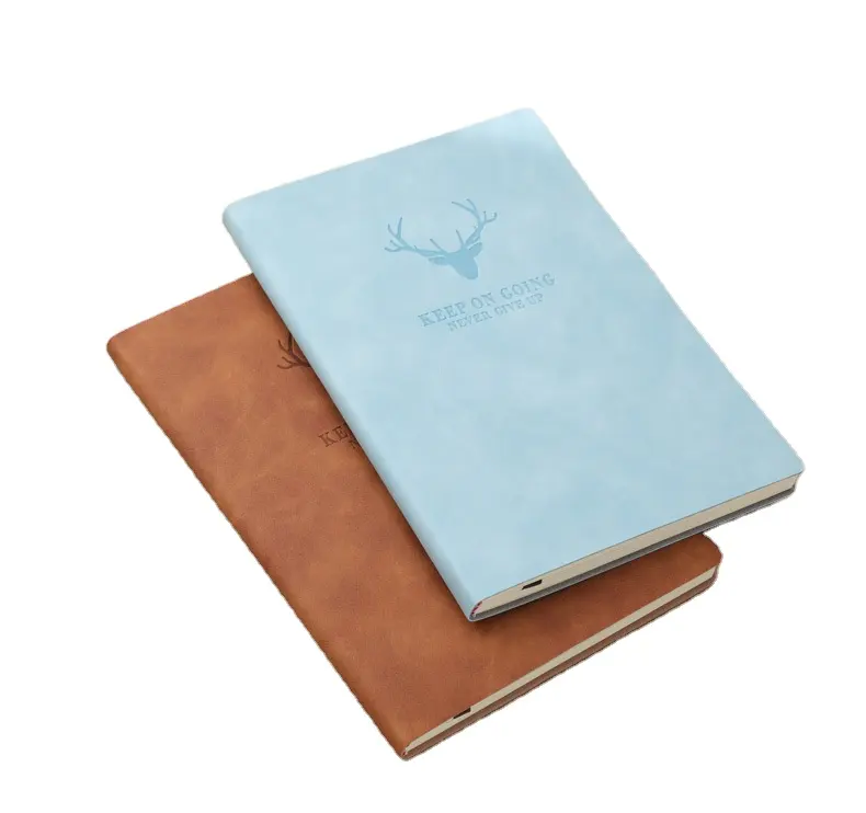 Cuaderno de cuero A5, libreta con horario de planificación, suministros escolares de oficina, gran oferta