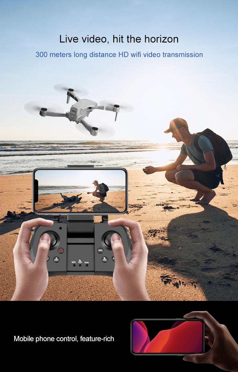 2022 NEW F3 drone GPS 4K 5G WiFi live video FPV quadrotor flight 25 minutes rc distance 500m drones HD wide-angle drones
