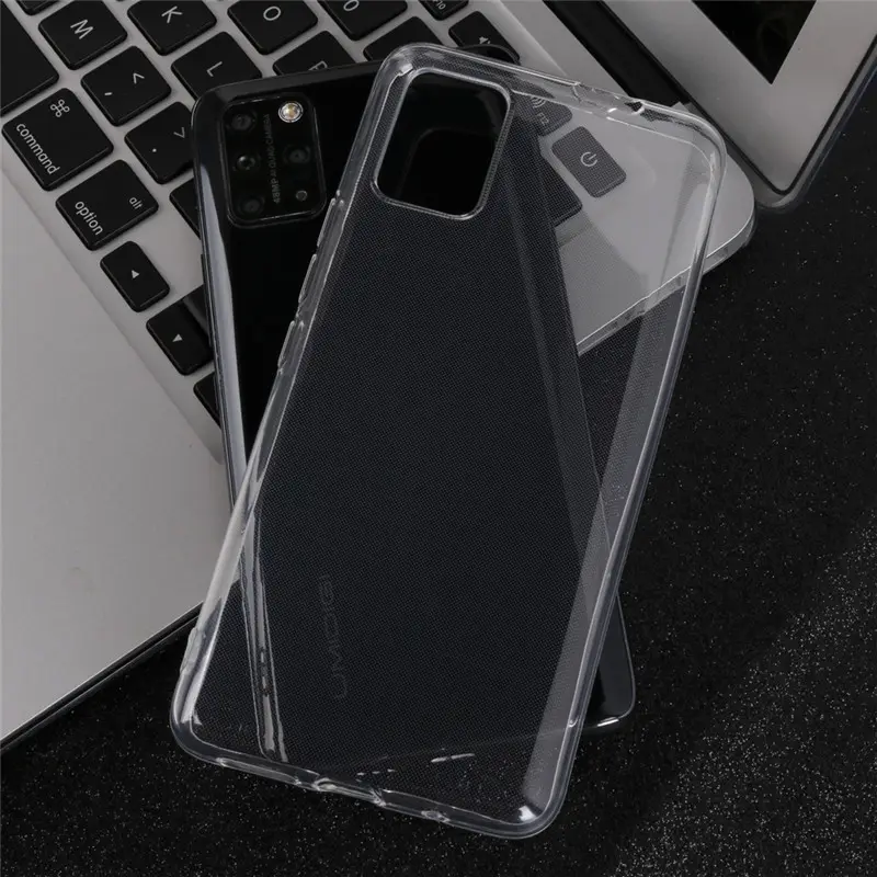 Funda suave de TPU transparente para móvil, funda trasera de silicona a prueba de golpes para UMIDIGI S5 Pro