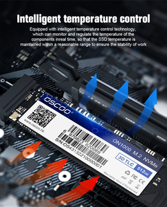 M.2 2280 NVMe固态硬盘工厂质量m2 nvme固态硬盘PCIe Gen4 * 4，带3D薄层液晶Nand闪存256gb 512gb 1TB笔记本电脑硬盘 - Product Image 5
