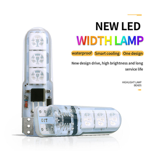 Uzaktan kumanda T10 Led RGB işık oto ampul iç Led okuma 5050 T10 ışık - Product Image 3