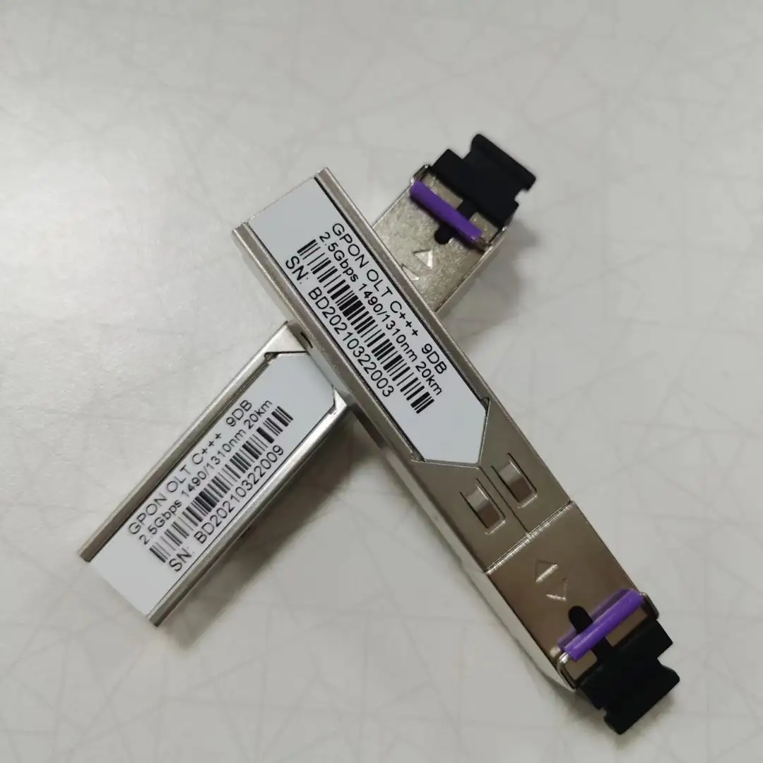 Wolon nhà máy nhà sản xuất 9dbm px20 +++ GPON OLT C +++ 2.5 gam Pon SFP thu phát mô-đun Tương thích với ZTE GPON OLT