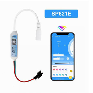 WS2812B WS2811 LED Strip SP621E iOS/Andriod App Control Support Smart LED Controller ingresso USB per Dream Color LED Light Project