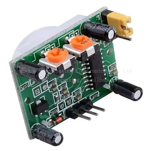 Módulo Detector de Movimiento con Sensor de Movimiento, Módulo de Infrarrojo Piroeléctrico AM312, Mini PIR, Ajuste IR, Soporte para, 1 Unidad, 2 Unidades