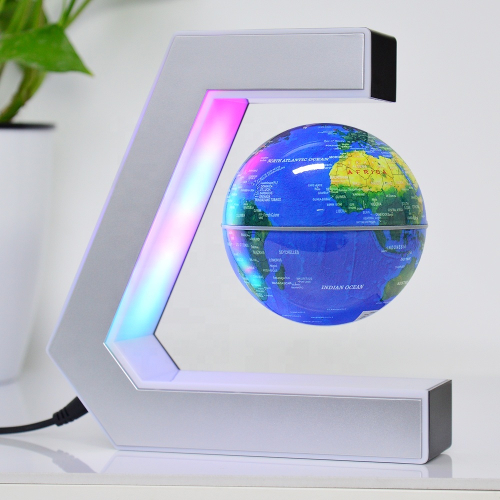 NO lighting dark blue globe