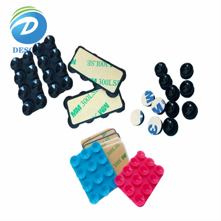 Deson hút điện thoại trường hợp điện thoại Phụ kiện hút dính Silicone hút cup Pads điện thoại di động cho iPhone