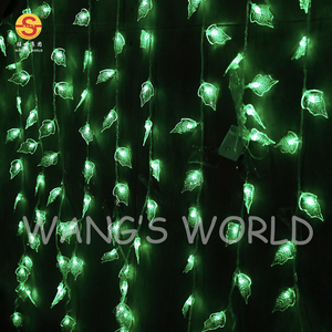 <strong>Multi</strong> <strong>Colored</strong> LED Palm Leaf <strong>String</strong> <strong>Light</strong> Monstera Leaves Festoon <strong>Lights</strong> Outdoor <strong>String</strong> - Product Image 4