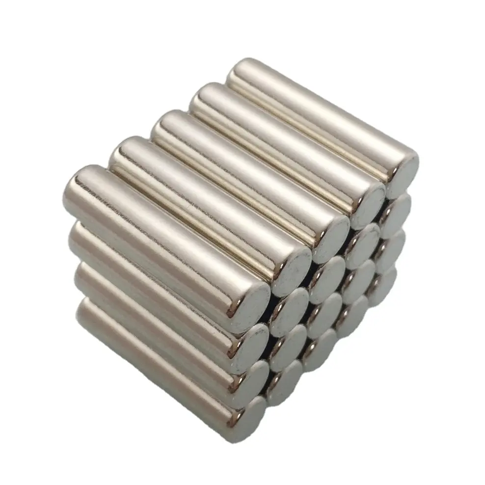 Strong Neodymium Magnets N52 Permanent Rare Earth Magnets Cylinder Rod for Science DIY Craft