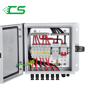 Cncsgk PV mảng <span class=keywords><strong>Combiner</strong></span> Box với 6 Chuỗi 6 trong 1 ra 6 cách 1000V IP65 DC panel năng lượng mặt trời <span class=keywords><strong>Combiner</strong></span> Box cho hệ thống quang điện - Product Image 1