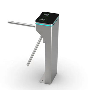 Безопасность Rfid Контроль доступа вход вертикальные ворота полуавтоматический 304 из нержавеющей стали пешеходный поворот стиль для тренажерных залов Checkin - Product Image 1
