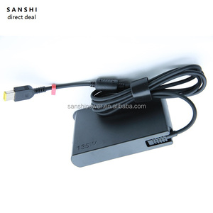20v6.75a מטען נייד, מתאים עבור enovo מחברת Lenovo R720 מתאם חשמל 135w מטען מחשב USB עם ממשק סיכה