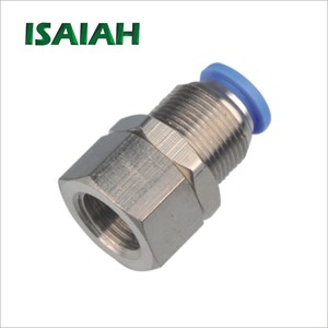 Cylinder Accessories Quick Connector Hexagon Straight <strong>Hose</strong> Tube POC Pneumatic <strong>Fitting</strong> for <strong>Air</strong> <strong>Compressor</strong>