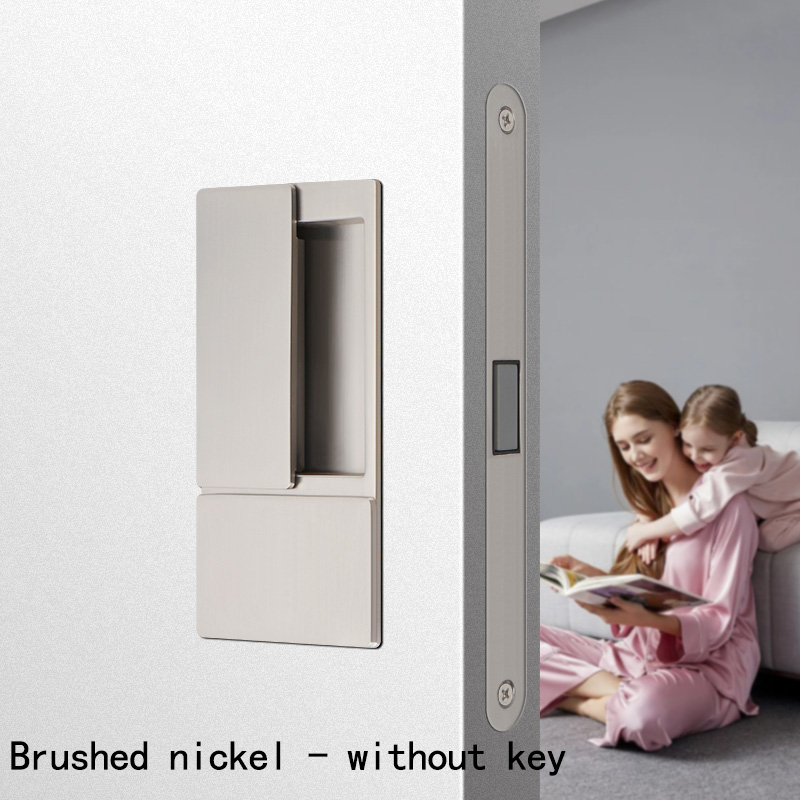 Nickel brossé-sans clé