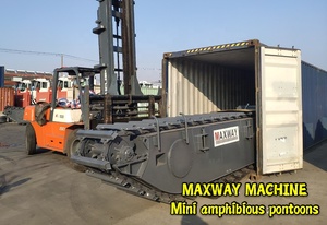 中国MMCL MAXWAY两栖挖掘机底盘浮桥，用于PC75，PC80挖掘机待售，型号: MAX80PU - Product Image 4
