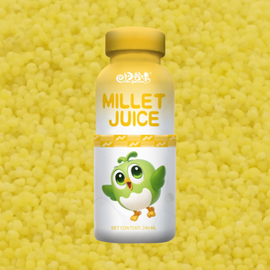 Botol/kotak/cangkir curah siap minum minuman gandum alami jus susu Millet lemak rendah organik - Product Image 1