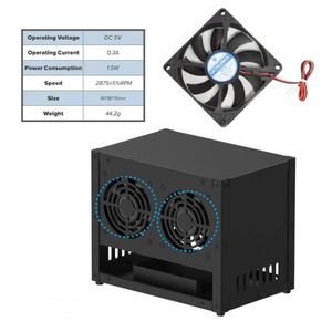 Ahududu Pi küme için yükseltilmiş tam muhafaza, Pi 4B, 3B +/3B ve diğer B modeli ile uyumlu, ev 4'e kadar - Product Image 5