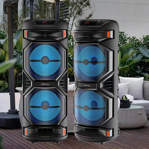 Micrófono inalámbrico de 15 pulgadas, altavoz subwoofer, caja grande, sistema de fiesta de DJ con funciones de cine en casa para uso en exteriores - Product Image 2