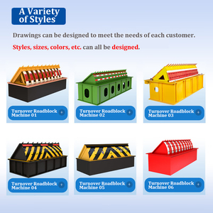 Khí công nhà máy tác động thử nghiệm tiêu chuẩn <span class=keywords><strong>roadblock</strong></span> tùy chỉnh thép không gỉ thủy lực tự động chặn đường chống va chạm - Product Image 2