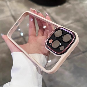 เคสโทรศัพท์แฟชั่นใสแบบแข็งกันกระแทกสำหรับ iPhone 15 Pro Max เคสปกป้องกล้อง - Product Image 5