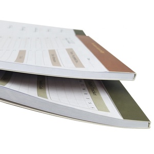 工厂批发定制印刷规划师书写记事本做单备忘记事本带穿孔 - Product Image 4