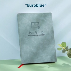 Libro de cuenta de finanzas familiares de cuero simple, diario de efectivo portátil, cuaderno de detalles de gastos diarios, venta al por mayor - Product Image 6