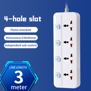 <strong>Multi</strong>-<strong>function</strong> Hole <strong>Socket</strong> 3-position Power <strong>Socket</strong> Board <strong>with</strong> <strong>USB</strong> and Type-c Europe United Kingdom Universal Plug Board