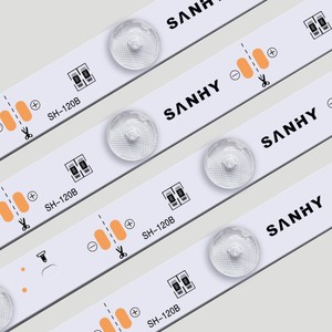 Arka ışık ışık kutusu Led şerit aydınlatma çubuğu SMD2838 3030 diffüz Lens ile Led ışık şerit - Product Image 3