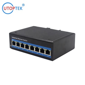 Hotsale 8 Ports industrieller nicht verwalteter Ethernet-Switch 8-Port-UTP-RJ45-Din-Rail-Netzwerk-Hub-Switch für CCTV-IP im Freien mit - Product Image 3