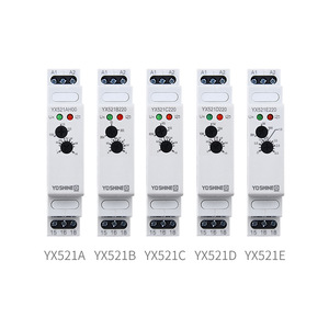 YX532A/B/C/<strong>D</strong>/E Time Relay Multi-Period Plastic Rail Type Relay Replacement - Product Image 4