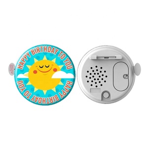 Factory <strong>Custom</strong> Voice Record <strong>Talking</strong> Happy Birthday Pin for Happy Birthday Gifts Badge Musical Birthday <strong>Button</strong> Pinback <strong>Buttons</strong> - Product Image 4