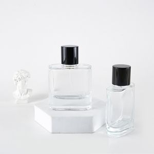 Di alta qualità vuota stile semplice forma rettangolare contenitore di profumo bottiglia di vetro con custom - Product Image 3