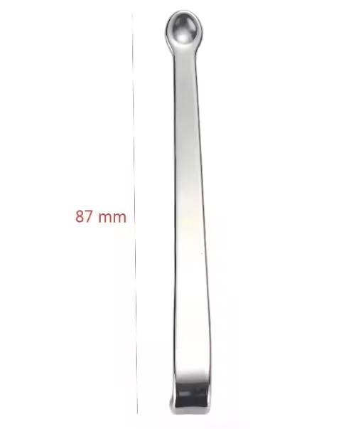 Argent - Tête ronde de 87 mm