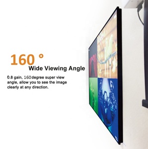 Yinzam 150 Inch ALR PET Crystal <strong>Fixed</strong> <strong>Frame</strong> <strong>Screen</strong>,XY <strong>Screen</strong> Ambient Light Rejecting <strong>Projection</strong> for Xiaomi/VAVA/Sony/Benq/JmGO - Product Image 2