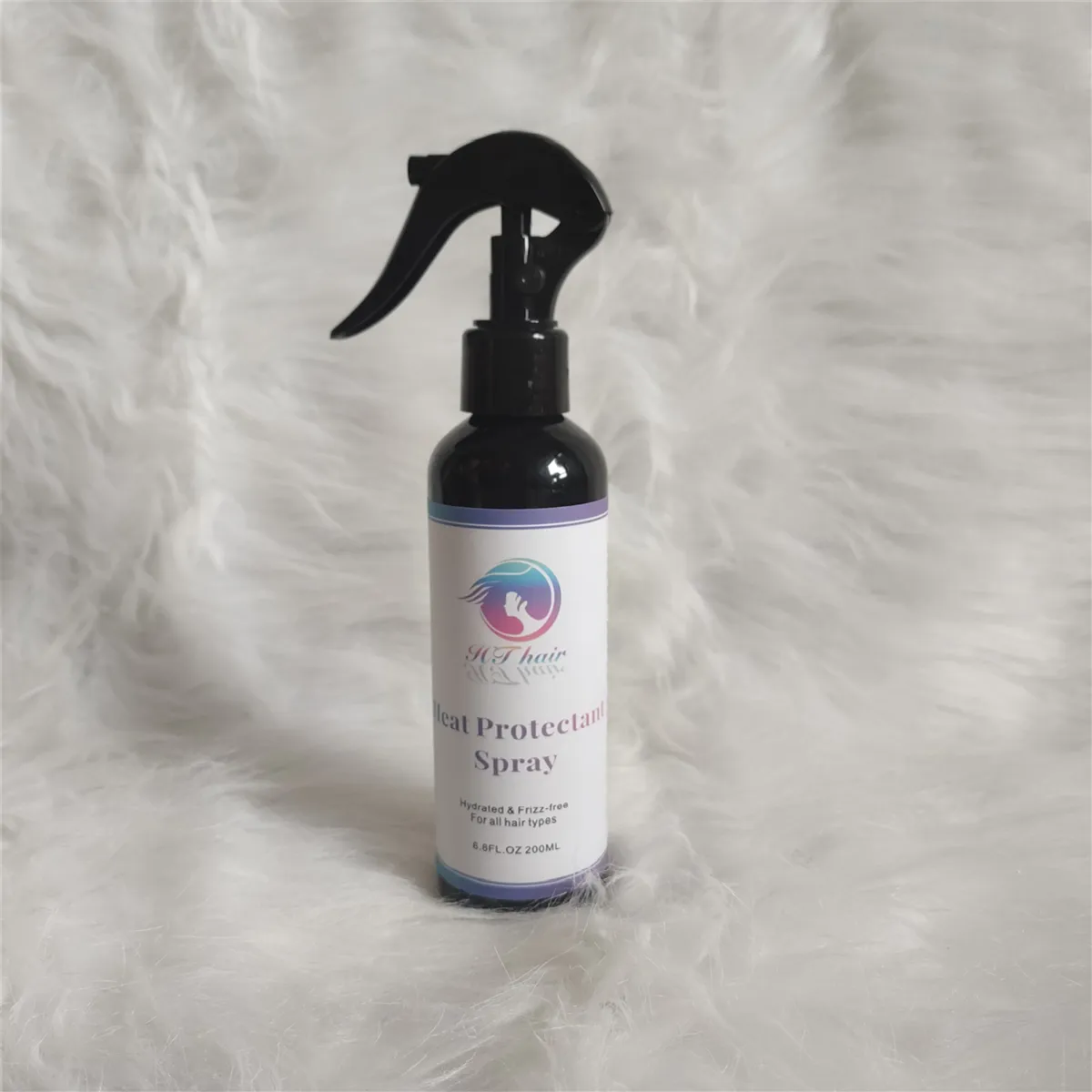 Spray de protección contra el calor de etiqueta privada Spray protector contra el calor a base de aceite Antifrizz orgánico para todo tipo de cabello 200ml