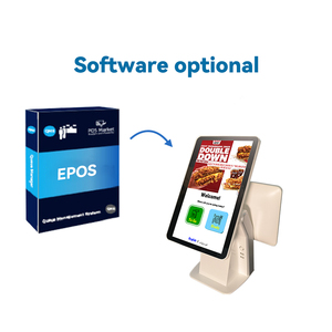 Quiosco de escritorio de 15,6 pulgadas, diseño Popular para gestión de colas bancarias, pantalla táctil, POS, quiosco de pago de pedidos - Product Image 2