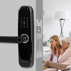Umik akıllı kilit WIFI Tuya Ttlock App kontrol parmak izi erişim elektronik dijital anahtarsız giriş daire alüminyum kapı kilidi - Product Image 5