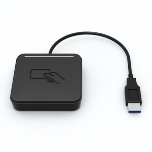 Desktop Dual Frequency ISO14443A/B ISO 15693 UHF Contactless HF Desktop <strong>Reader</strong> Writer ISO18000-6C RFID <strong>Reader</strong> Writer Encoder - Product Image 1