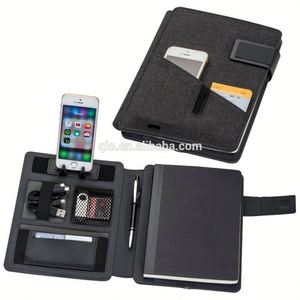 Nuovo portatile DELL'UNITÀ di elaborazione planner notebook set con iphone contenitore e carte/supporto della penna NOTEBO908-2 e mini calcolatrice - Product Image 1